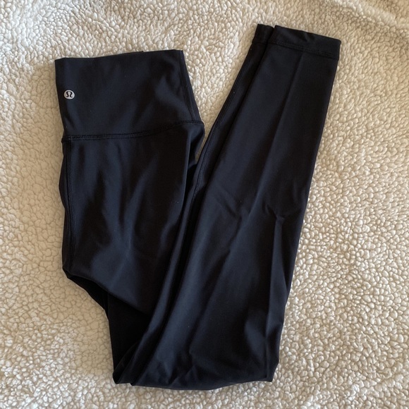 Lululemon Wunder Under Tight size 4 black - Picture 2 of 3
